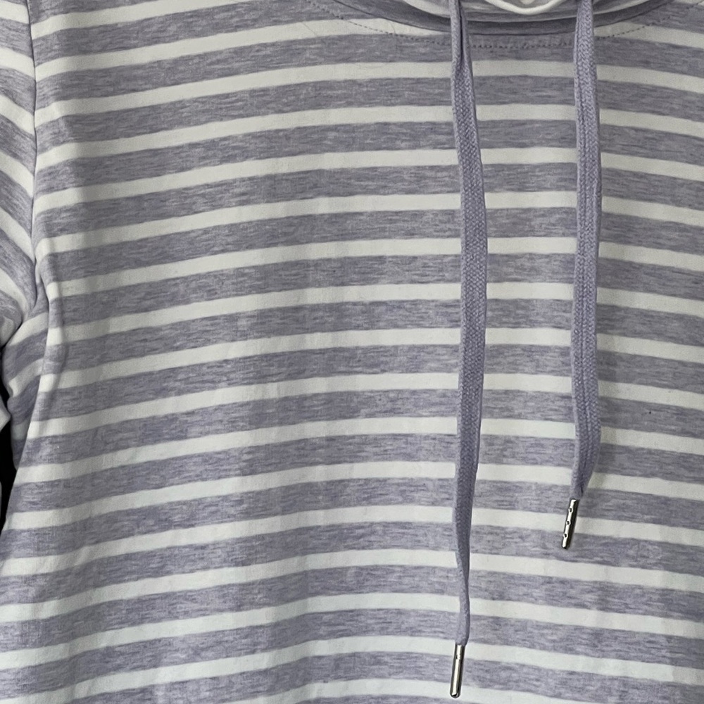 Christopher & Banks Women’s Cowl Neck in Light Purple- Size Medium - Picture 3 of 5
